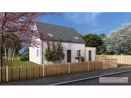 terrain avec maison neuf à vendre