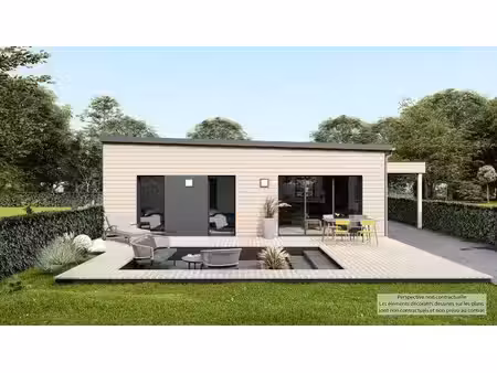 terrain avec maison neuf à vendre