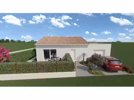 terrain avec maison neuf à vendre