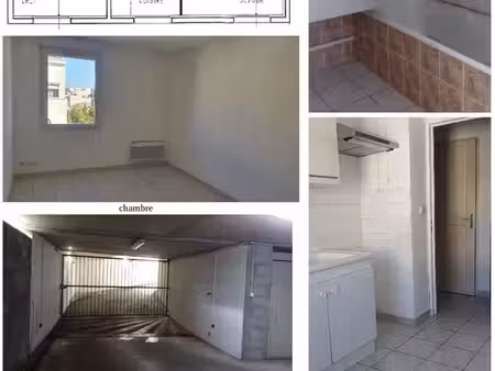 appartement p2 garage cave