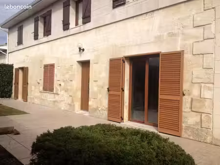 mérignac beaudésert – maison t3 (rdc) avec jardin & parking