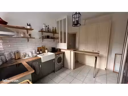 a louer t3 meublé entièrement décoré - 10min metro 14 (hay les roses)