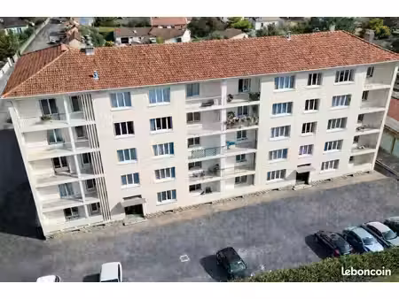 digoin — t3 rénové 63 m² avec balcon  dans résidence calme