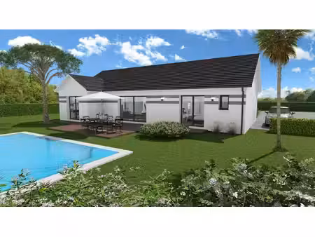 terrain avec maison neuf à vendre