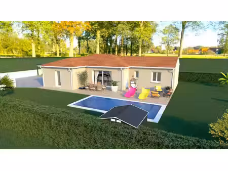 terrain avec maison neuf à vendre