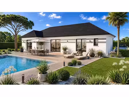 terrain avec maison neuf à vendre