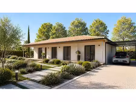 terrain avec maison neuf à vendre