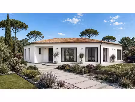 terrain avec maison neuf à vendre
