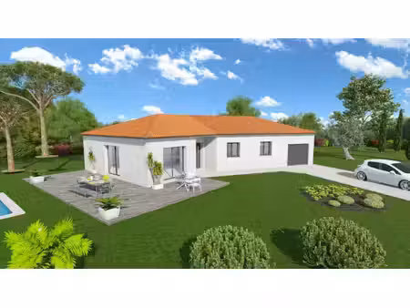 terrain avec maison neuf à vendre