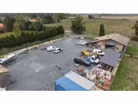 local d'activité 118 m² - parcelle de 1500 m² - ambes 33810