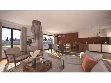terrain avec maison neuf à vendre