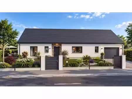 terrain avec maison neuf à vendre