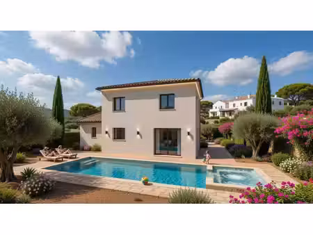terrain avec maison neuf à vendre
