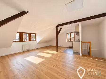 benfeld appartement 3 pièces de 56 m2 avec garage et cave