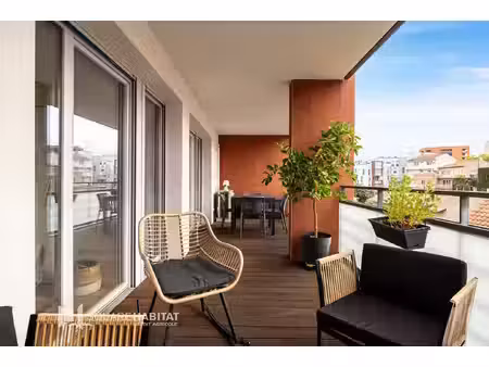cartoucherie / bourrassol - t3 de 66m2 avec une terrasse de 18m2