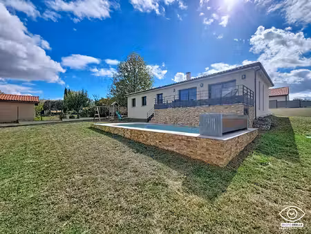 exclusivite nestenn - corronsac - maison de plain-pied avec piscine  terrasse et vue dégag