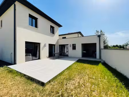 maison individuelle duplex avec jardin - garage - cuisine éq