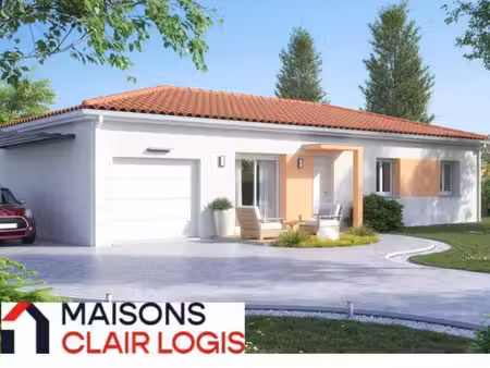 terrain avec maison neuf à vendre