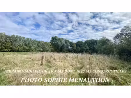 terrain constructible neuf à vendre