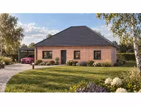terrain avec maison neuf à vendre