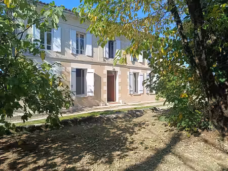 girondine 3 chambres grand terrain clos proche coutras