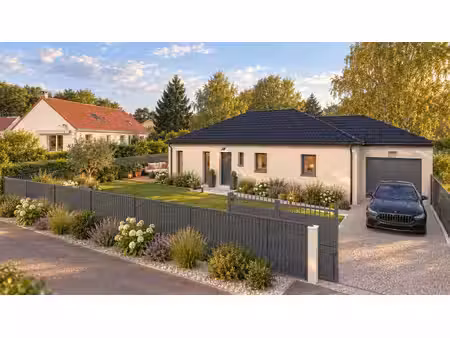terrain avec maison neuf à vendre