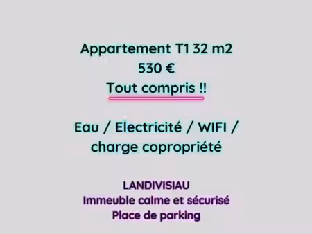 appartement à louer