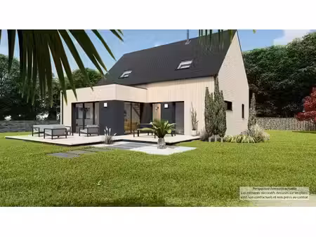 terrain avec maison neuf à vendre