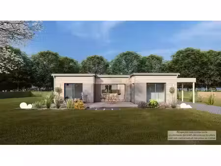 terrain avec maison neuf à vendre