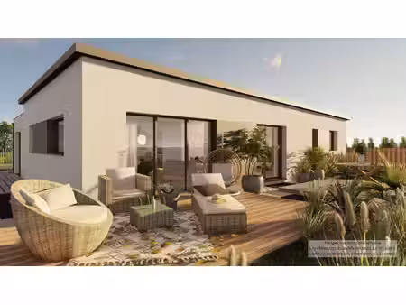 terrain avec maison neuf à vendre