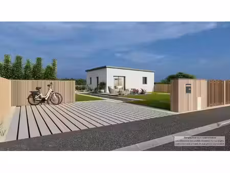 terrain avec maison neuf à vendre