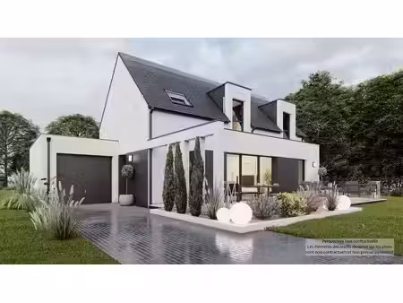 terrain avec maison neuf à vendre