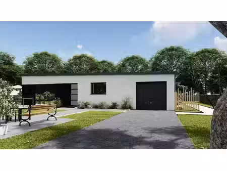terrain avec maison neuf à vendre