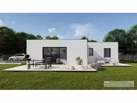 terrain avec maison neuf à vendre