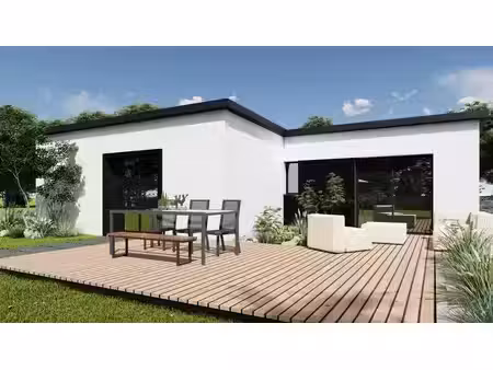 terrain avec maison neuf à vendre