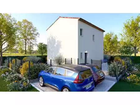 terrain avec maison neuf à vendre