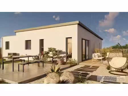 terrain avec maison neuf à vendre