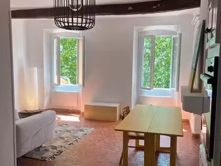 appartement t1 bis / studio de 34 m² avec coin nuit fermé – centre historique de villecroz