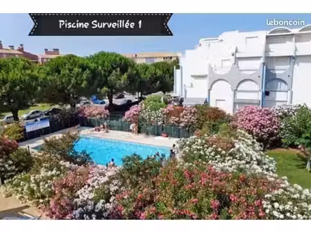 location studio meublé le grau du roi