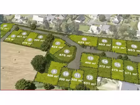 terrain constructible neuf à vendre
