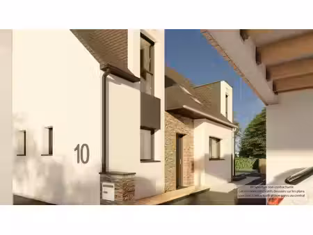 terrain avec maison neuf à vendre