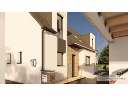 terrain avec maison neuf à vendre