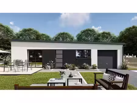 terrain avec maison neuf à vendre