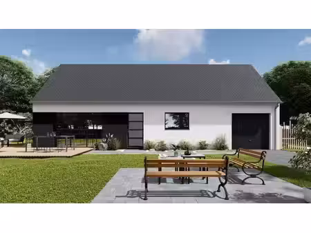 terrain avec maison neuf à vendre