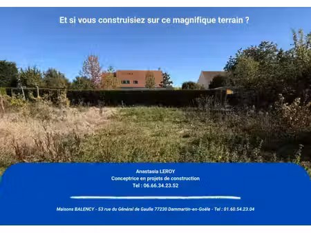 terrain constructible neuf à vendre