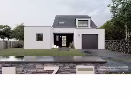 terrain avec maison neuf à vendre