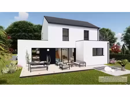 terrain avec maison neuf à vendre