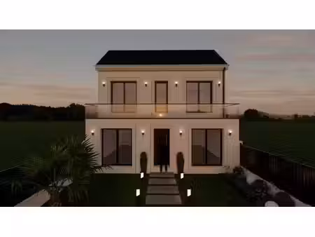 terrain avec maison neuf à vendre