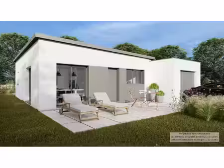 terrain avec maison neuf à vendre