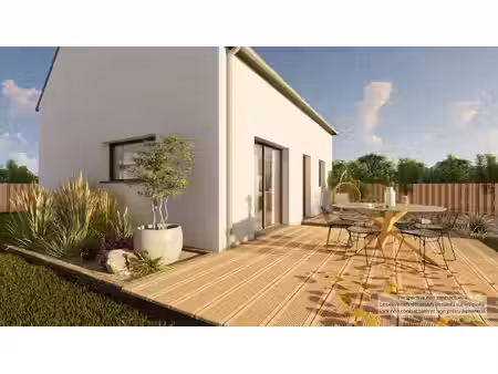terrain avec maison neuf à vendre
